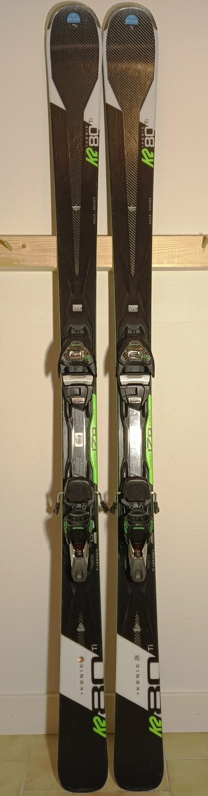 K2 iKonic 80Ti 170cm - スキー